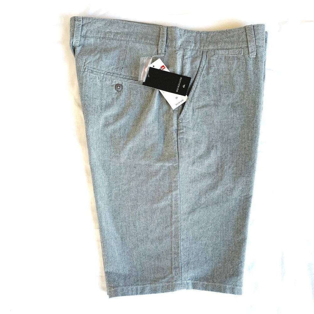 NWT Quiksilver Straight Tapered Shorts - Picture 4 of 6